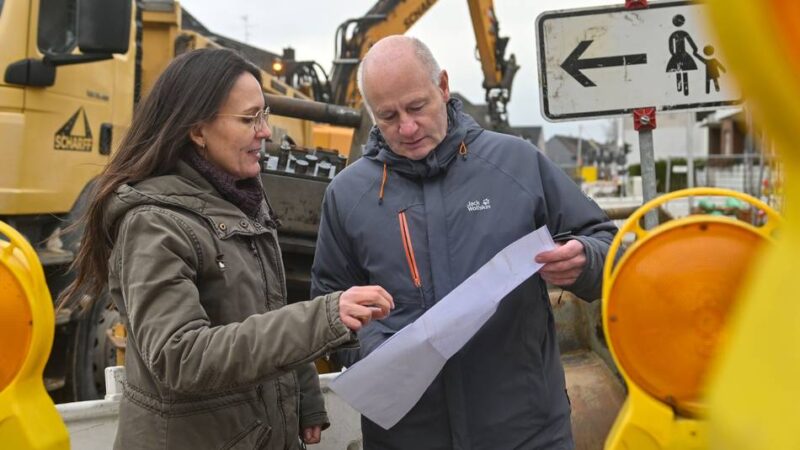 Großbaustelle in Moers: Bahnhofstraße wird bald zur Einbahnstraße