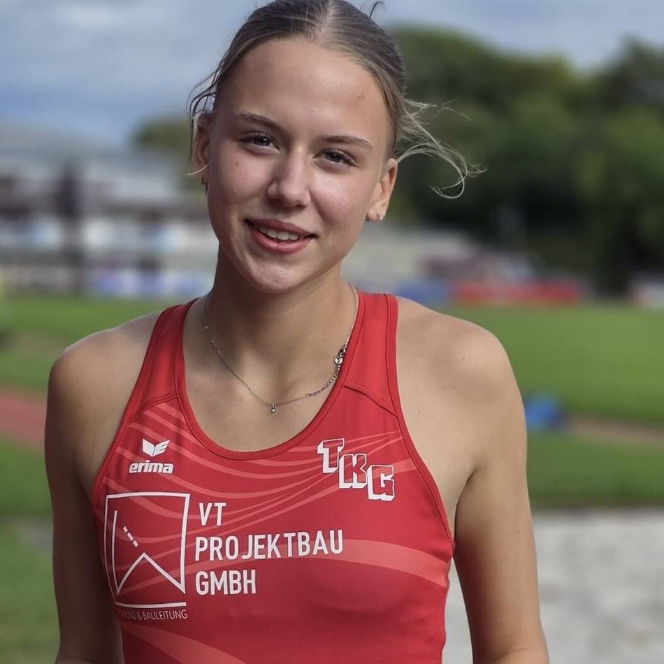 Talent des TK Grevenbroich gehört zur deutschen Spitzenklasse: Auch eine eingegipste Hand stoppt Wanda Schmidt nicht