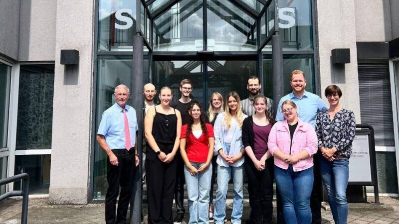 Arbeiten in Heiligenhaus: Stadt begrüßt neue Auszubildende