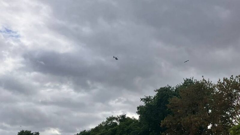 Erfolgreicher Einsatz in Neuss: Polizei suchte mit Hubschrauber nach vermisstem Kind