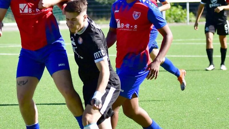 In der U19-Niederrheinliga: U19 des KFC Uerdingen kommt unter die Räder