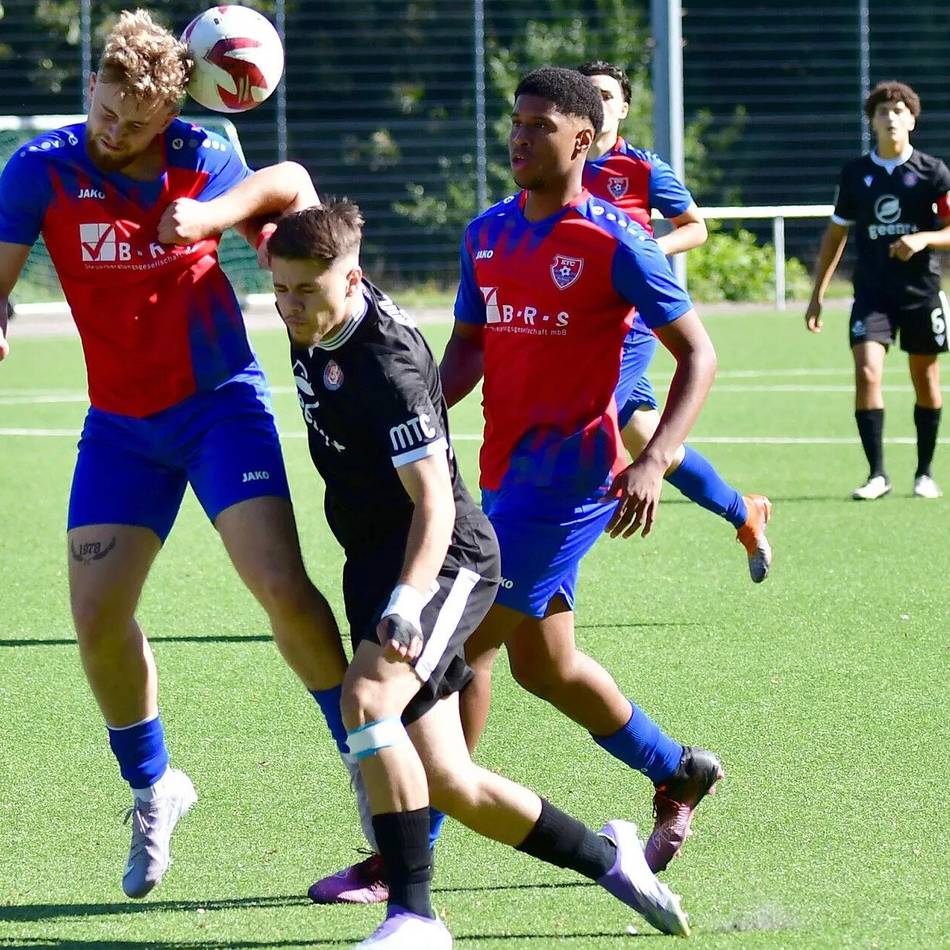 In der U19-Niederrheinliga: U19 des KFC Uerdingen kommt unter die Räder