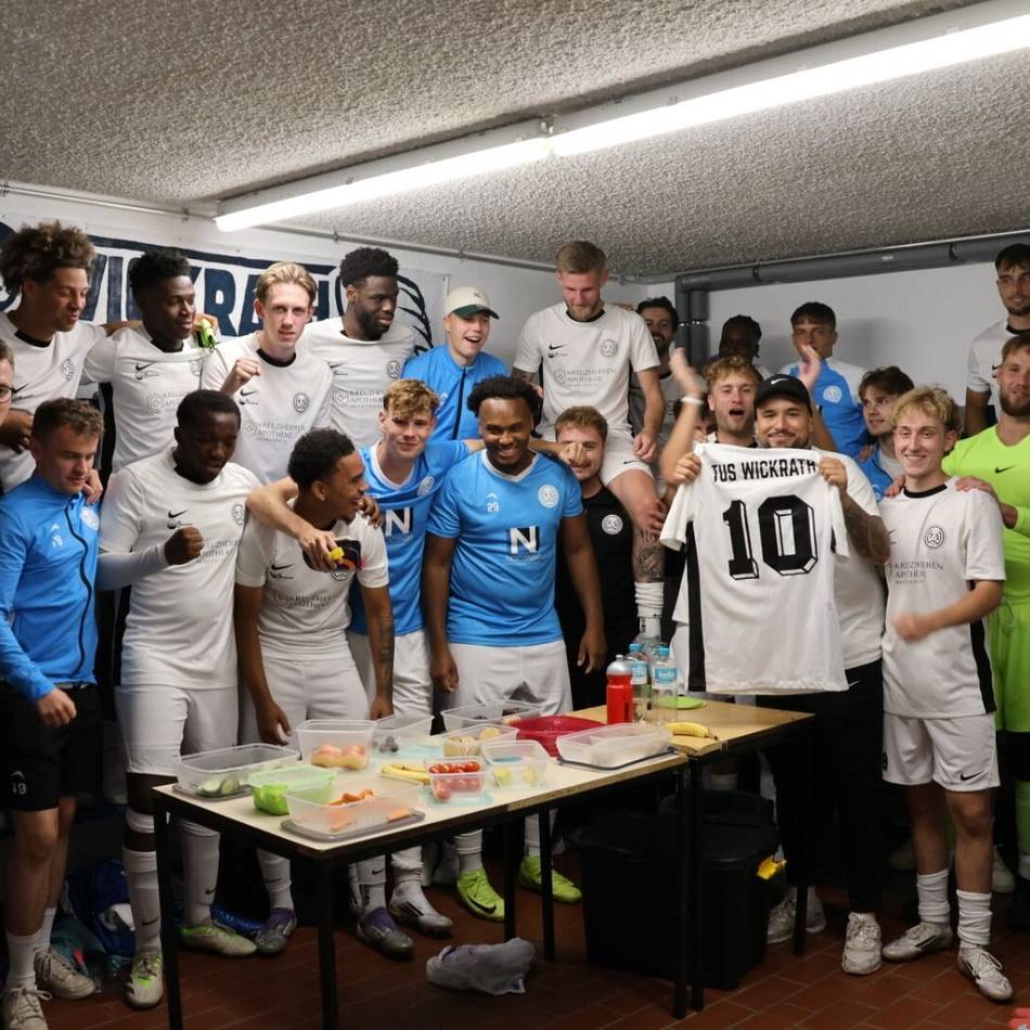 „Diese Emotionen vergesse ich nie“: 90+6 – Wickrath feiert späten Sieg gegen den 1. FC Viersen