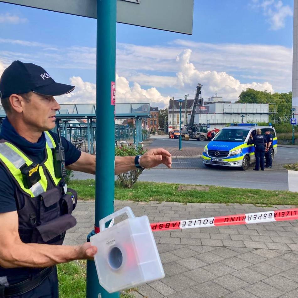 6500 Menschen evakuiert: Bombe an Weseler Bahnhof – Sprengung am Abend erfolgreich