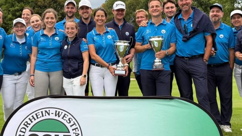 Meisterschaften regional und national: So dominant ist der GC Hösel in der Golfszene aktuell