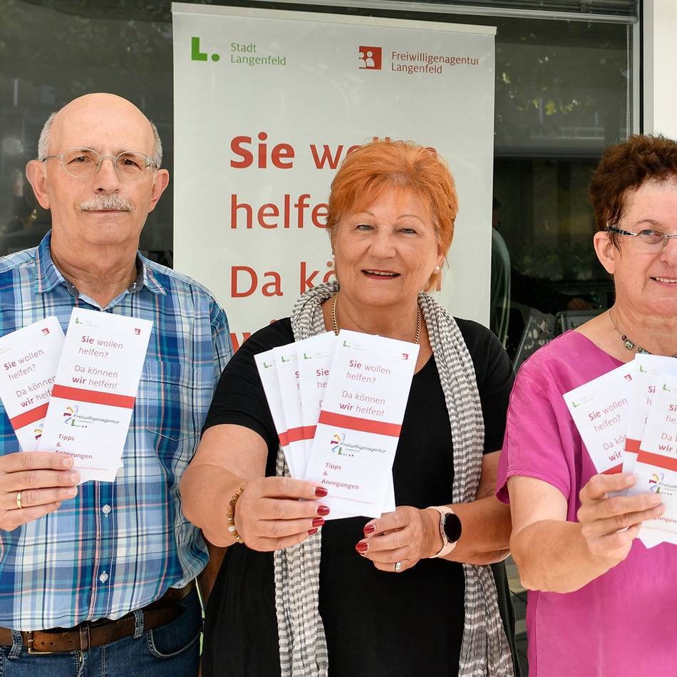 Freiwilligenagentur in Langenfeld: Hier werden dringend ehrenamtliche Helfer gesucht