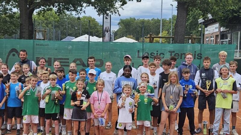 Jugend spielte beim SV Budberg: Tennistrainer startet Aufruf bei Rheinberger Stadtmeisterschaft