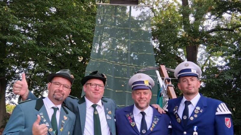 Schützenfest in Menzelen: Christian Giesen ist der neue Schützenkönig in Menzelen