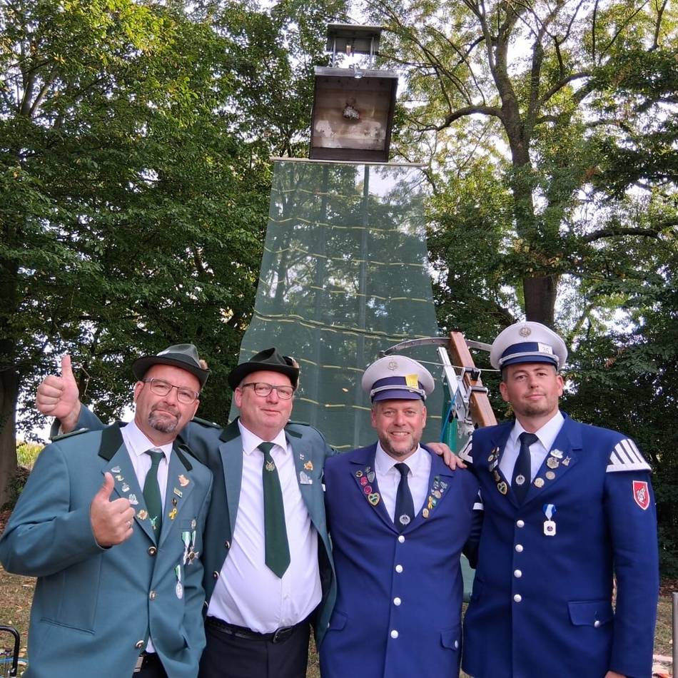 Schützenfest in Menzelen: Christian Giesen ist der neue Schützenkönig in Menzelen