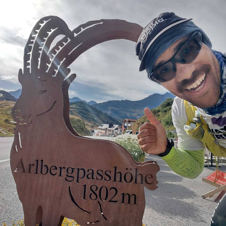 Zu Fuß durch die Alpen: Mabikounou hat die „sehr, sehr lange Zielgerade“ vor Augen
