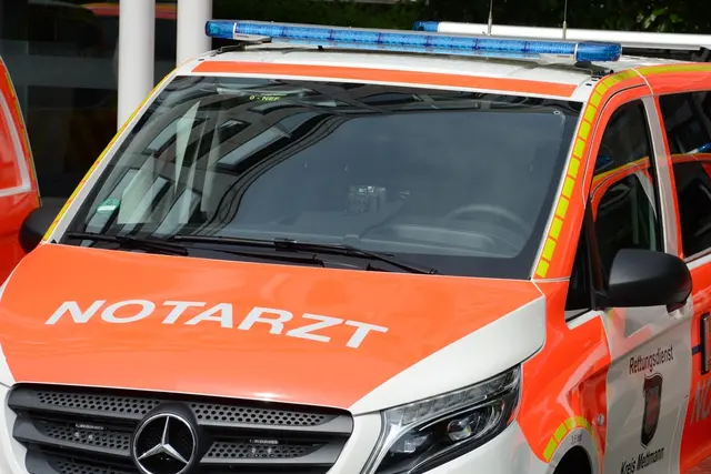 Schwerer Verkehrsunfall in Velbert