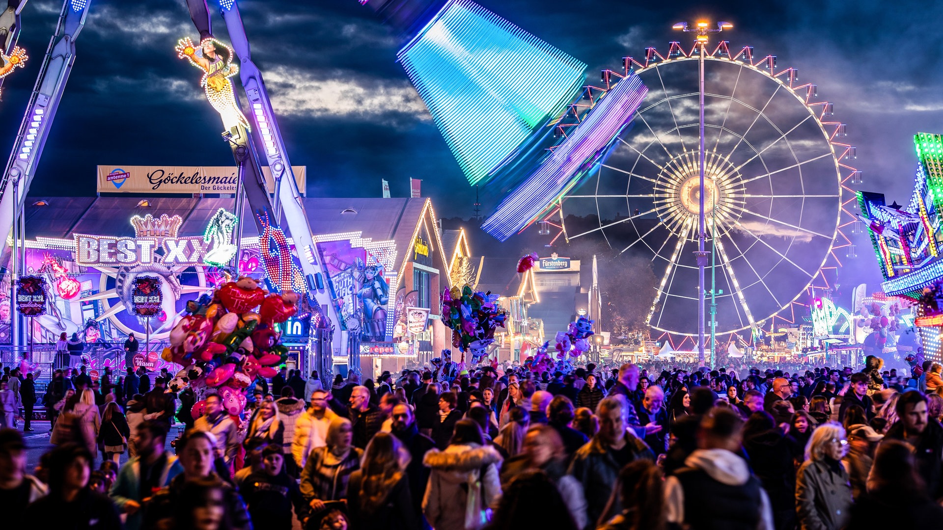 Cannstatter Volksfest: Über zwei Millionen Besucher auf dem Wasen