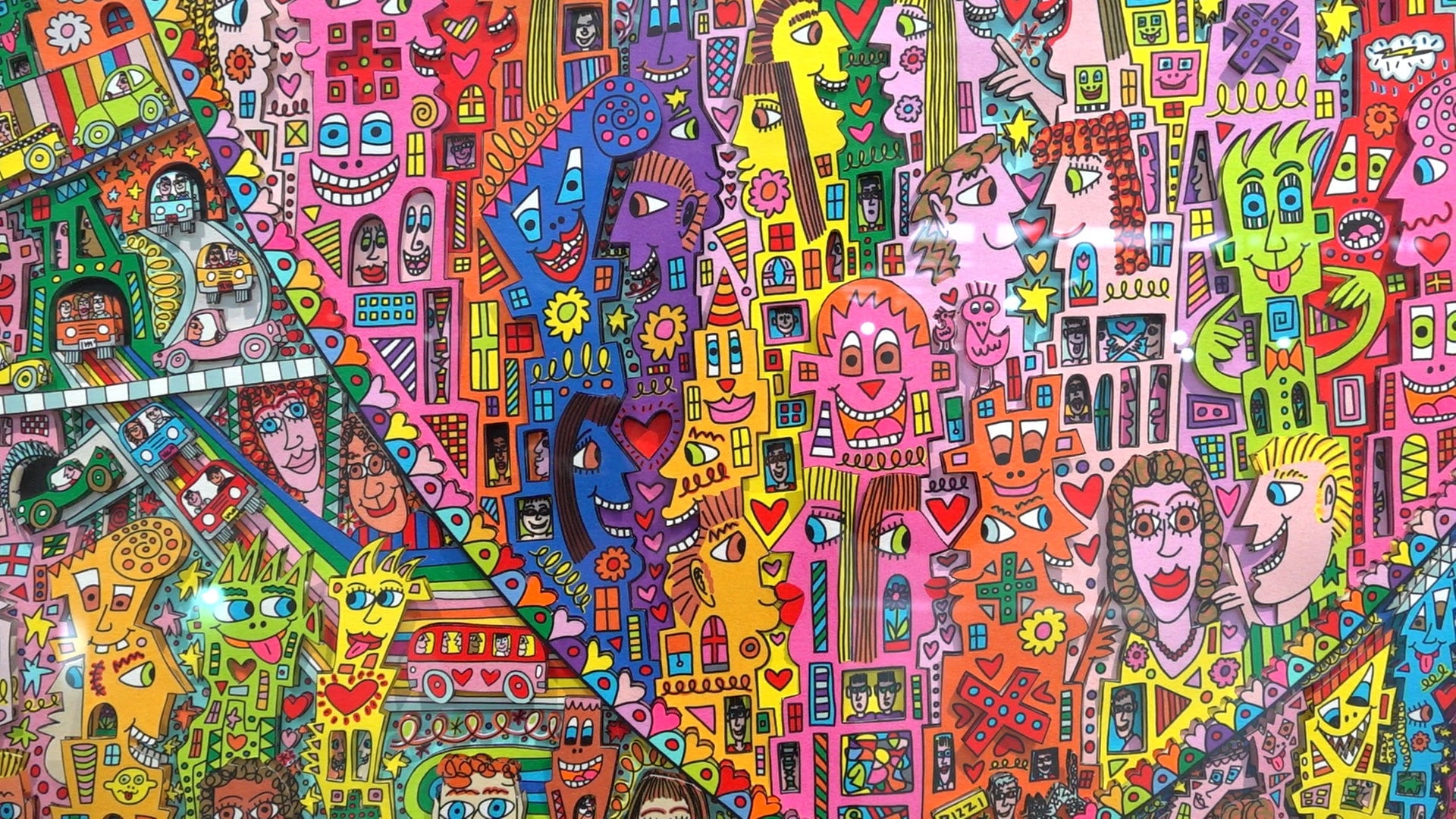 Fröhliche Pop-Art: James Rizzi in Tübingen