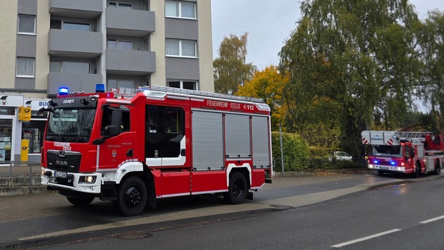 FW Celle: Zwei Einsätze innerhalb von 30 Minuten – verrauchter Treppenraum in Mehrparteienhaus!