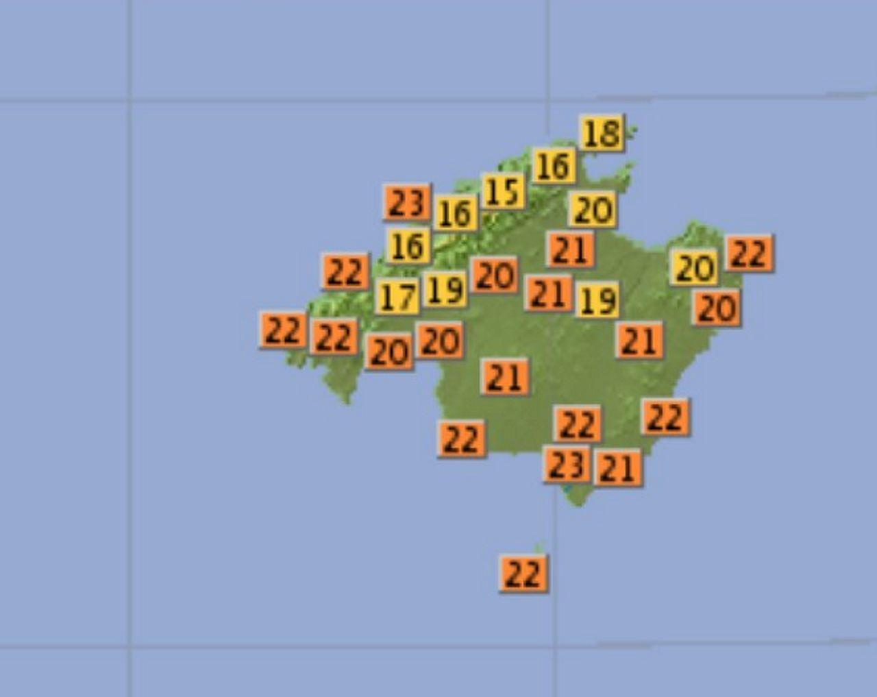 Auch nachts noch 23 Grad: So warm ist es aktuell auf Mallorca