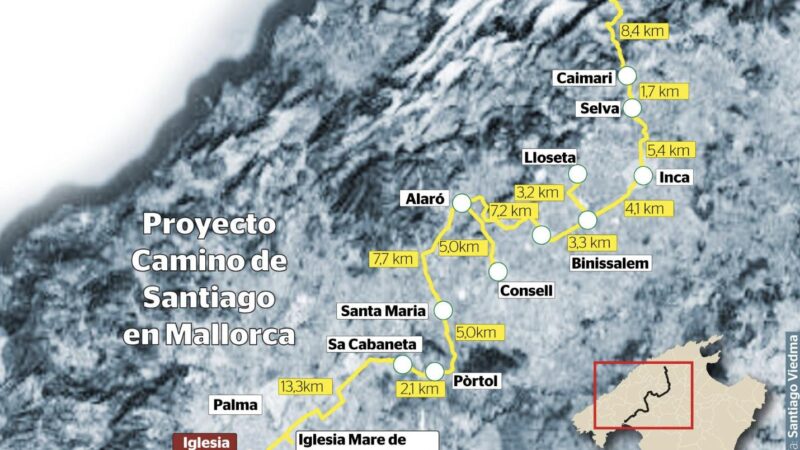 Gute Nachricht für spirituelle Wanderer: Mallorca bekommt seinen eigenen Jakobsweg