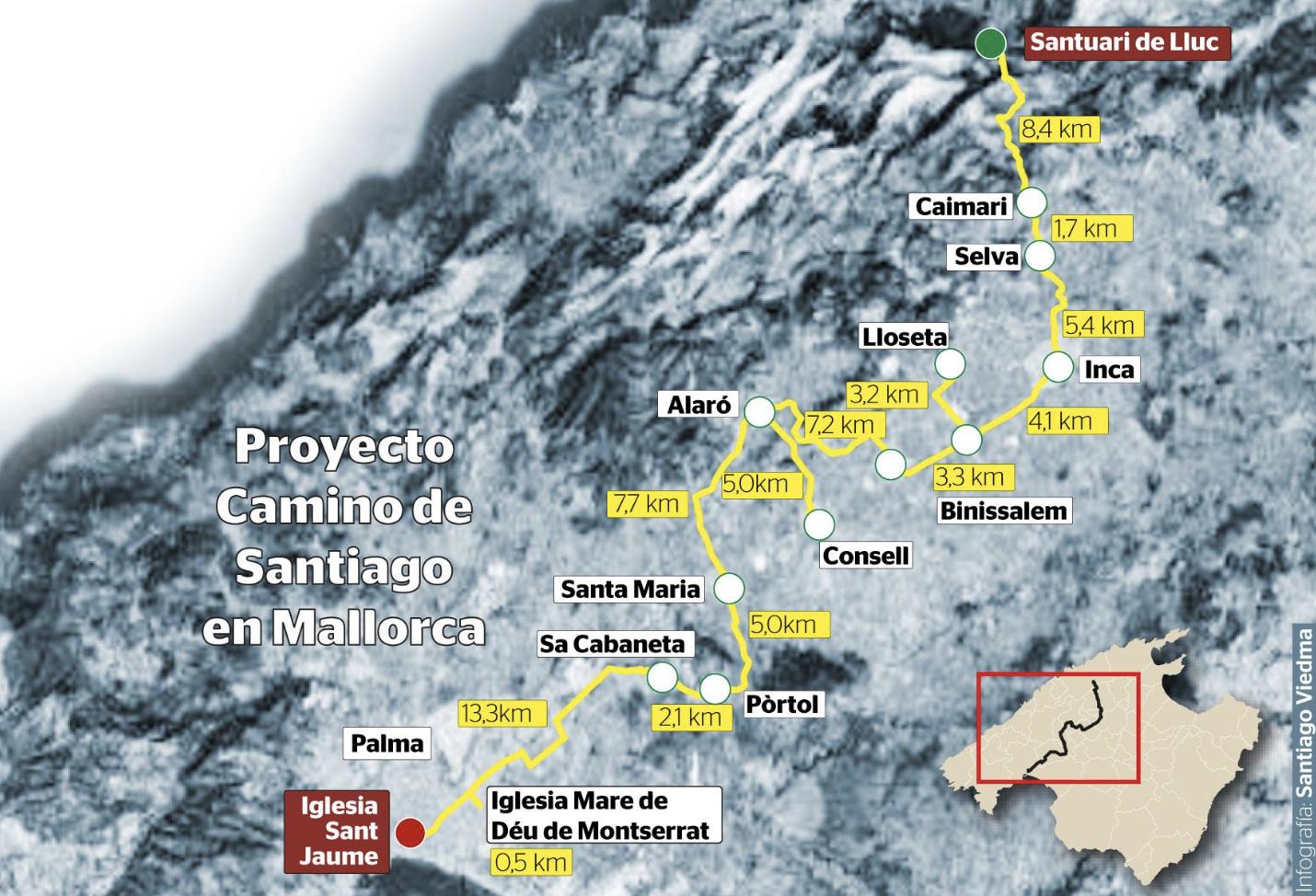 Gute Nachricht für spirituelle Wanderer: Mallorca bekommt seinen eigenen Jakobsweg