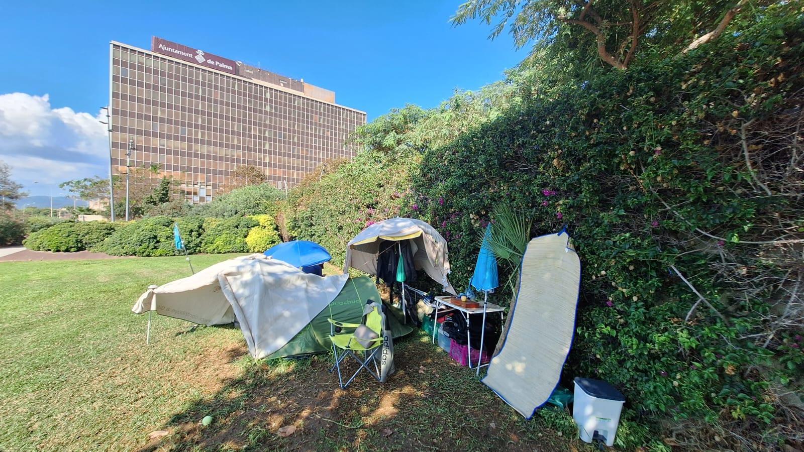 Wohnungsnot in Palma: Obdachlosensiedlung mit Meerblick wird immer größer