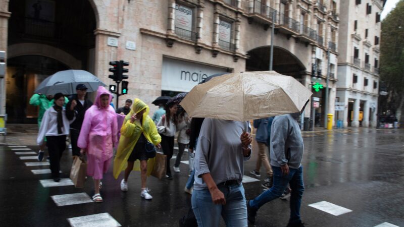 Unwetterwarnungen verschärft: An diesen Orten auf Mallorca soll es besonders viel regnen