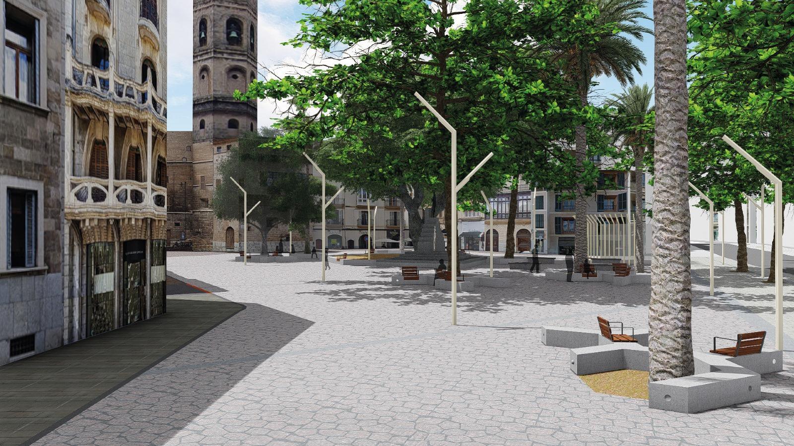 20 Monate Umbauzeit! Dieser malerische Touristenplatz in Palma wird gnadenlos umgepflügt