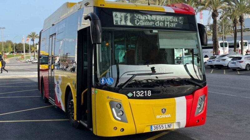 Große Neuigkeit: Überland-Busse verkehren jetzt auch im Winter ab dem Flughafen von Mallorca