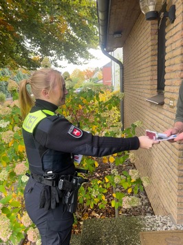 POL-HI: Sensibilisierung für die dunkle Jahreszeit – Präventive Maßnahmen zum Thema Einbruchschutz im Zuständigkeitsbereich des Polizeikommissariats Elze