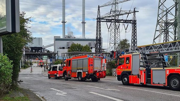 Schwelbrand im Kraftwerk Tiefstack – Mitarbeiter löschen selbst