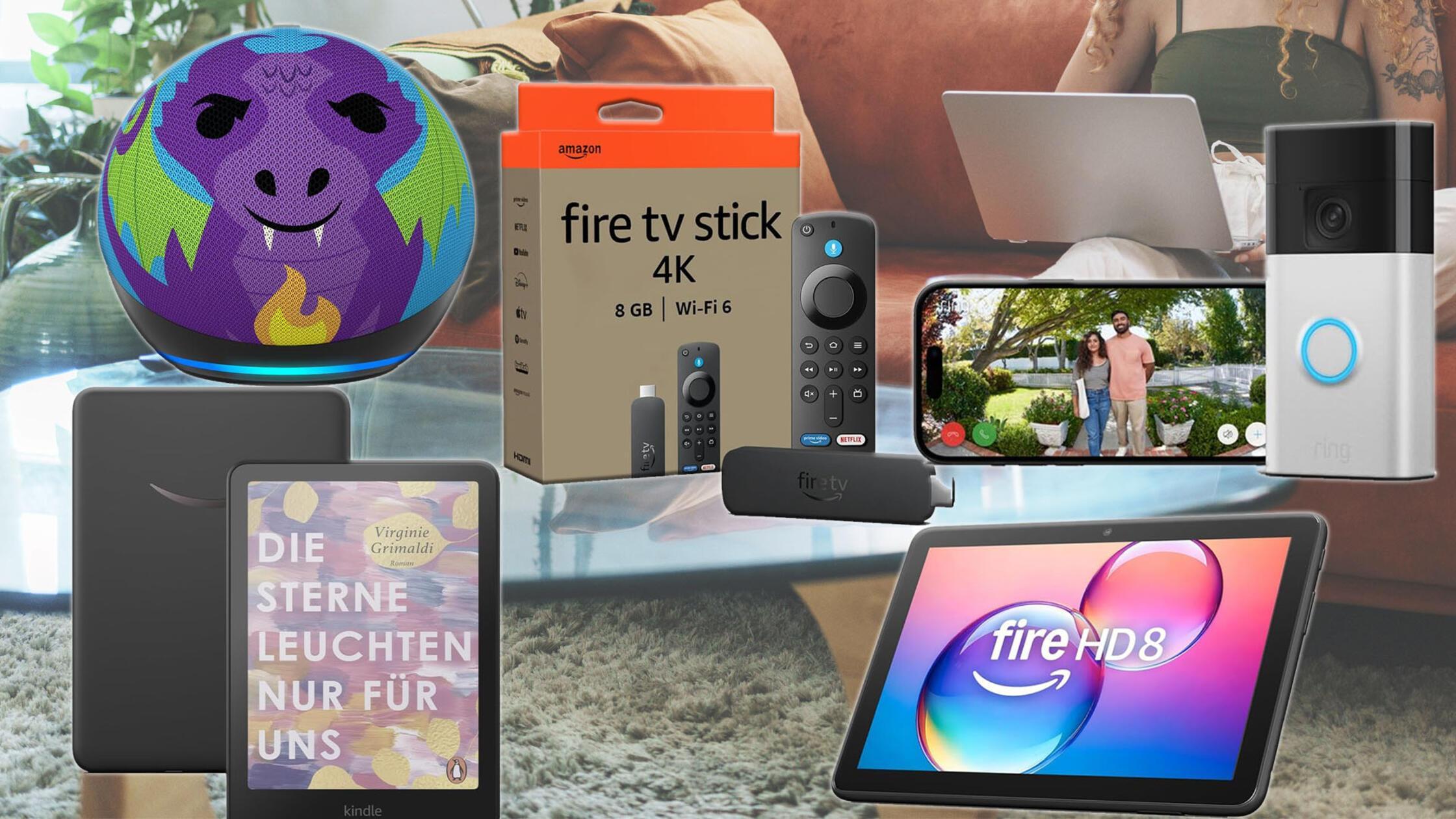 74 % sparen! Amazon startet Prime Day Deals schon jetzt: Fire TV Stick, Echo Dot, Kindle, Ring uvm.