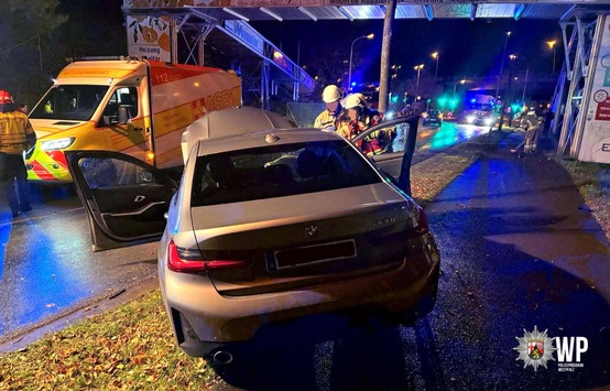 POL-PDKL: Unter Alkoholeinfluss Mietwagen „geschrottet“