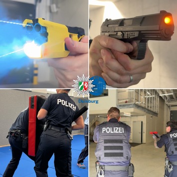 POL-DU: Beeckerwerth: Herbert Reul weiht Trainingszentrum der Polizei ein