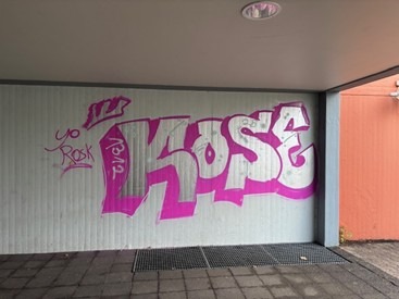 POL-PDTR: IGS-Hermeskeil – Täter beschmieren Hauswand mit Graffiti