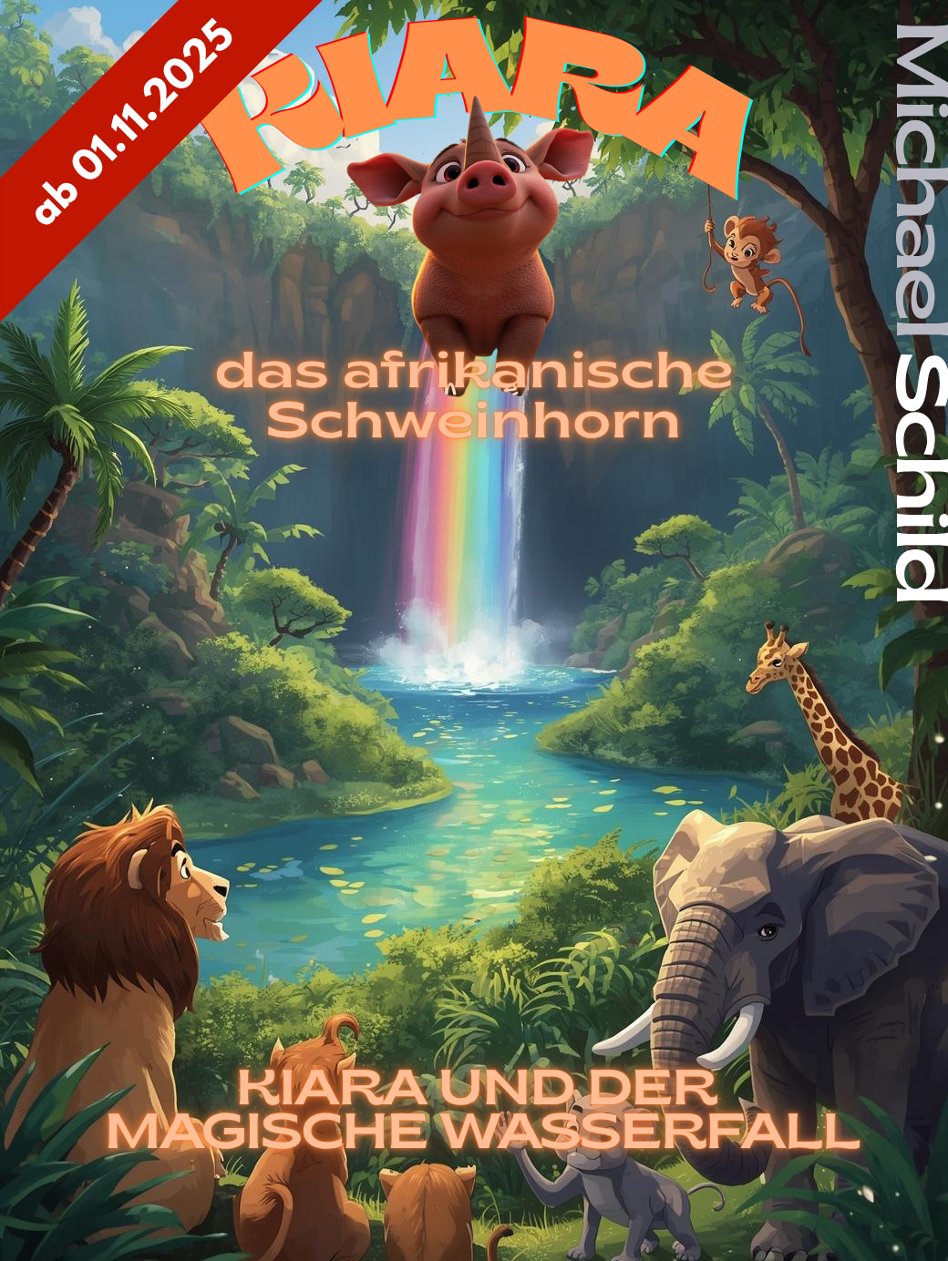 Kiara und der magische Wasserfall. 