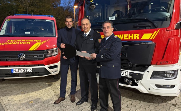 FW Hannover: Neue Fahrzeuge und Ausstattung
