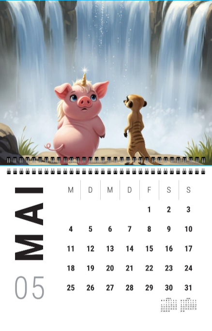 Kiaras Kalender für 2026 – Bild 12
