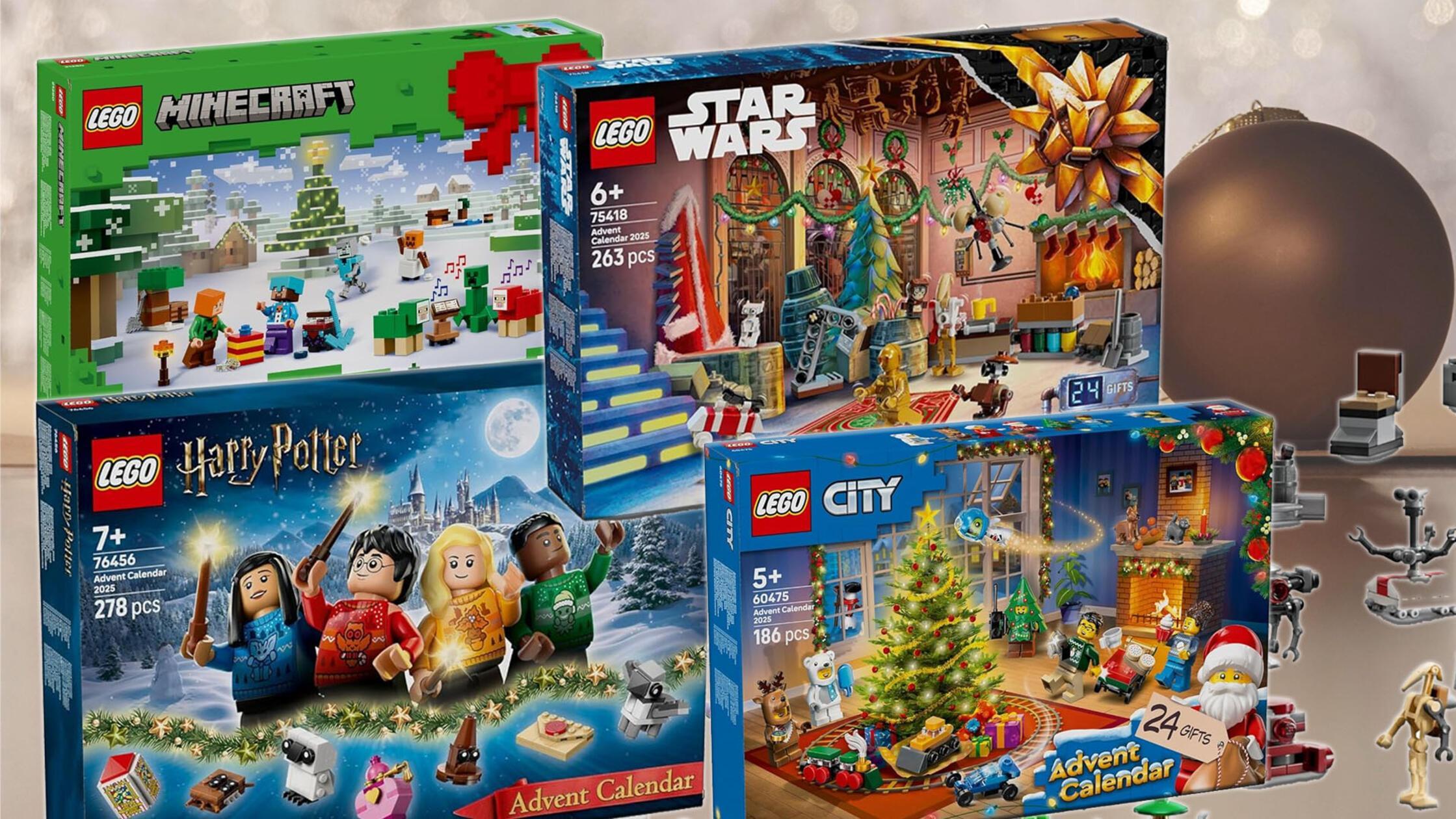 Star Wars, Harry Potter, Minecraft: Jetzt Lego Adventskalender 2025 bestellen, bevor ausverkauft