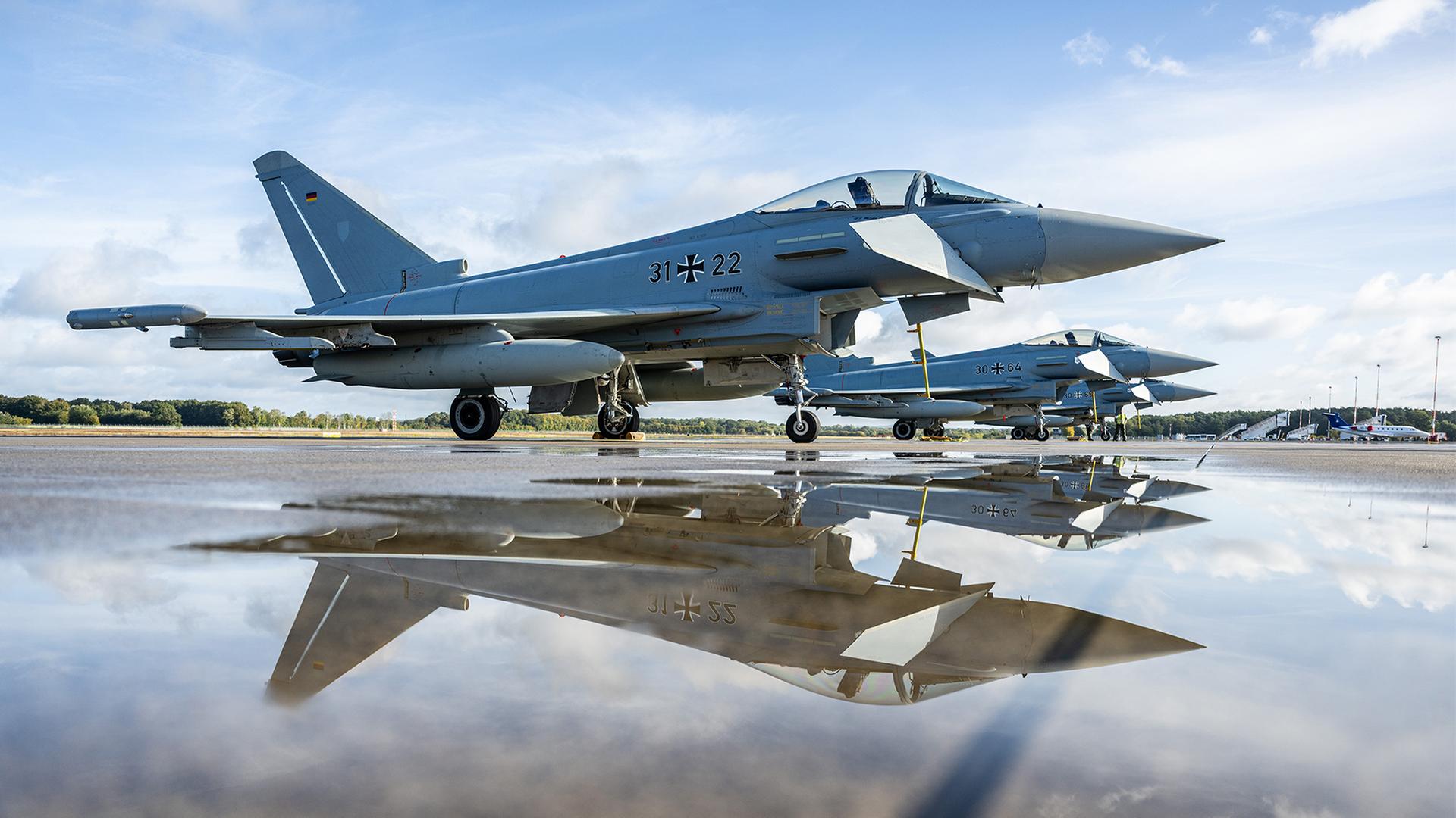 Deutschland will „Eurofighter“ in Polen stationieren