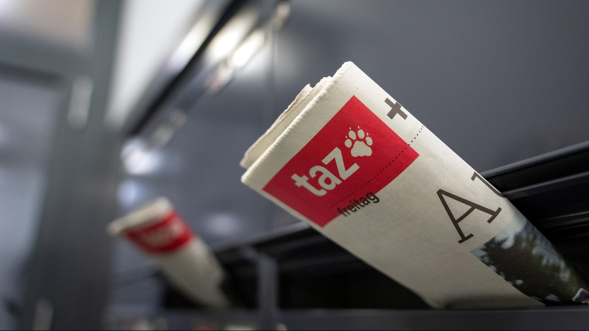 Auslaufmodell gedruckte Zeitung? Die taz macht es vor