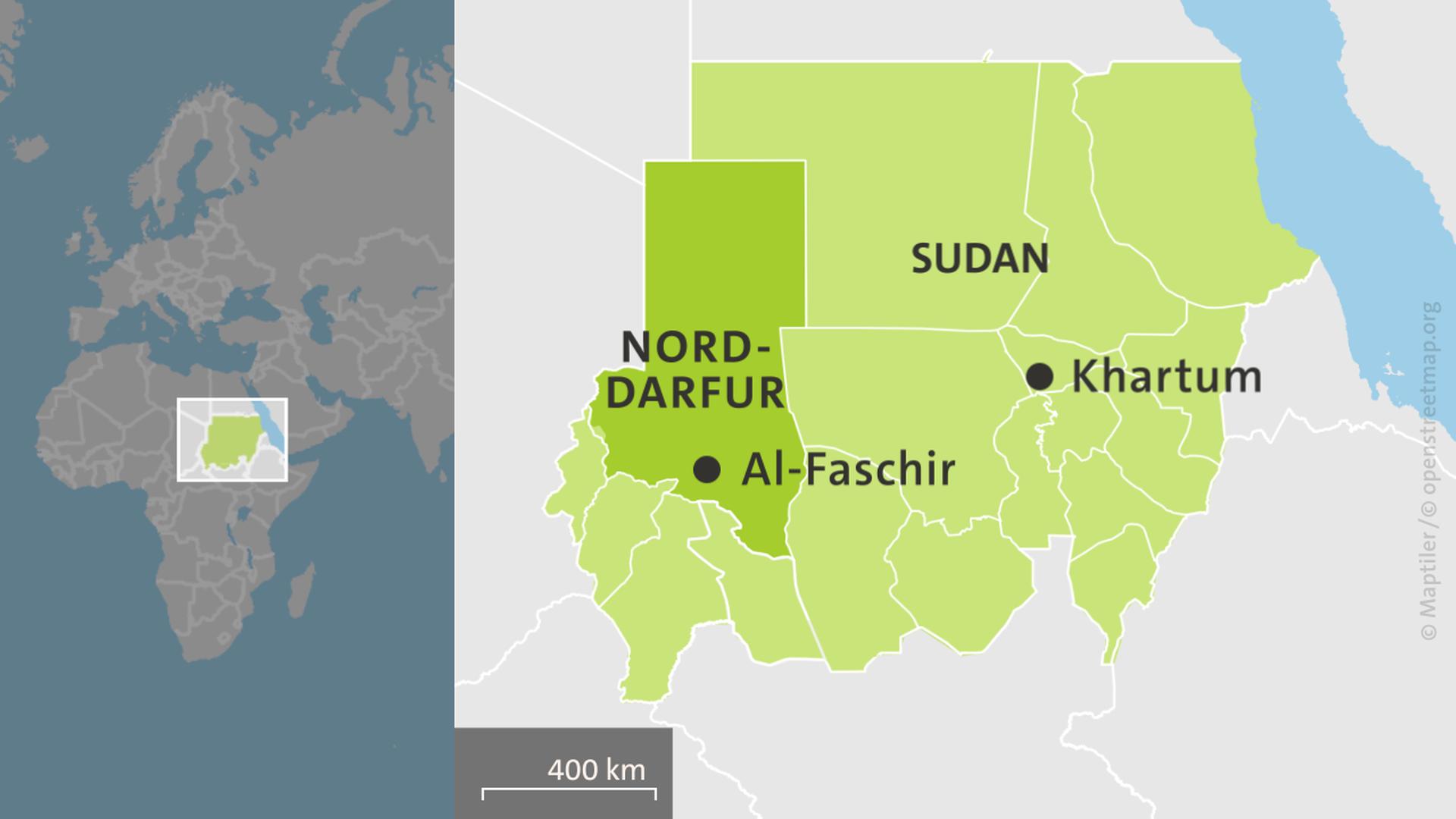 Viele Tote bei Angriff der RSF-Miliz auf Flüchtlingslager im Sudan