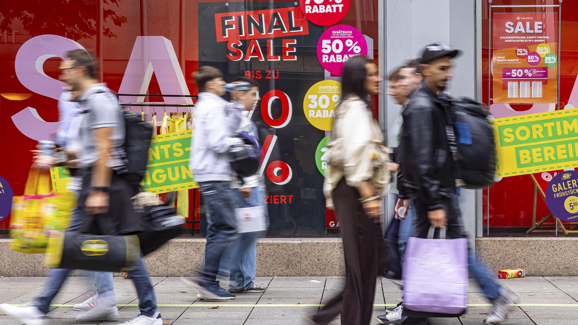 Ängste um den Arbeitsplatz: Konsumklima trübt sich weiter ein