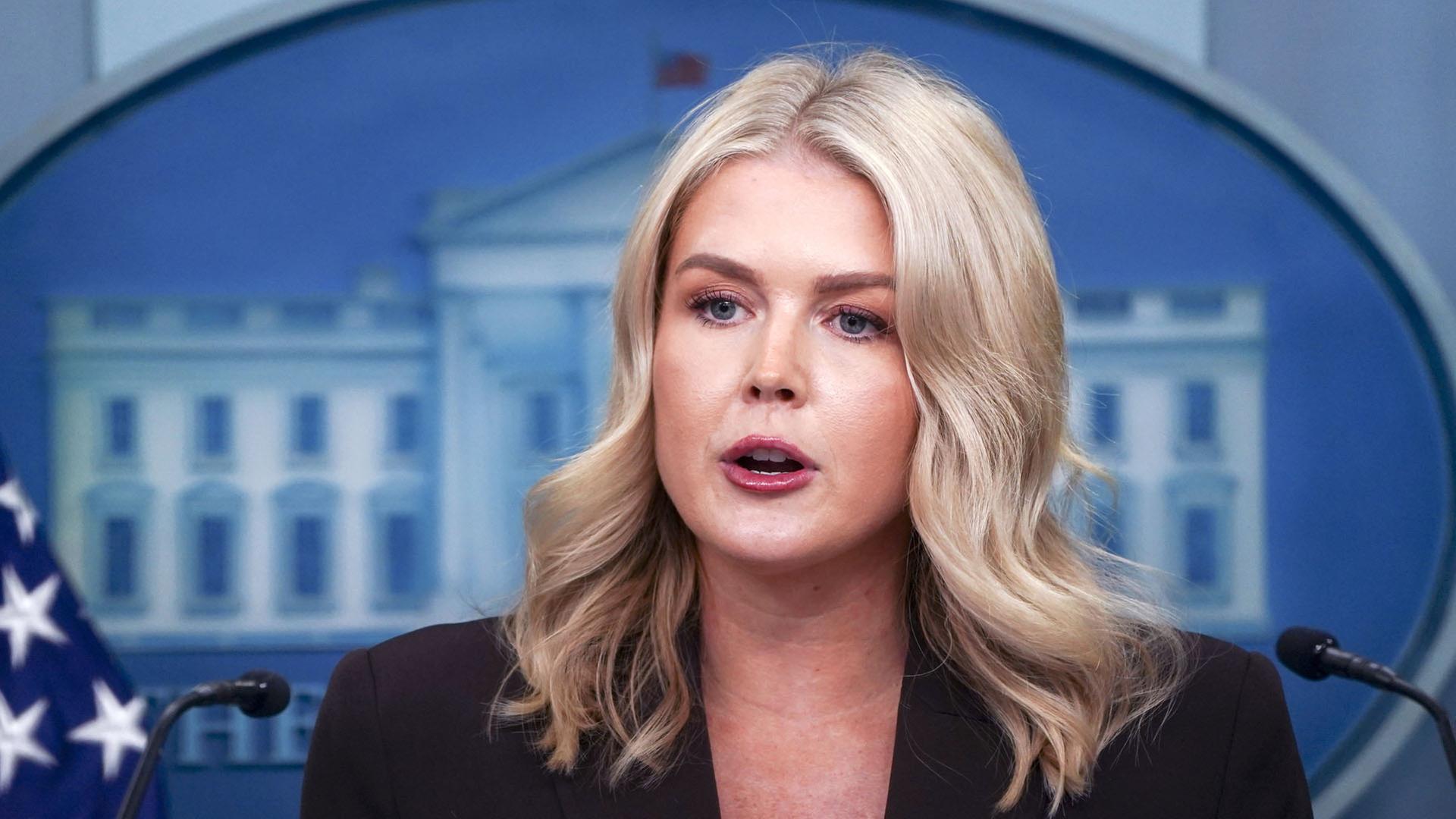 „Deine Mutter war’s“: Trump-Sprecherin beleidigt Journalisten