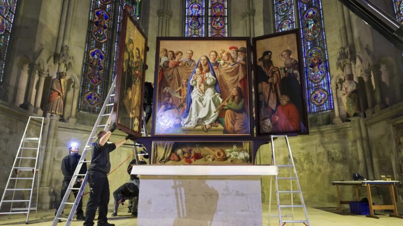 UNESCO-Streit: Altar aus Naumburg im Vatikan zwischengeparkt
