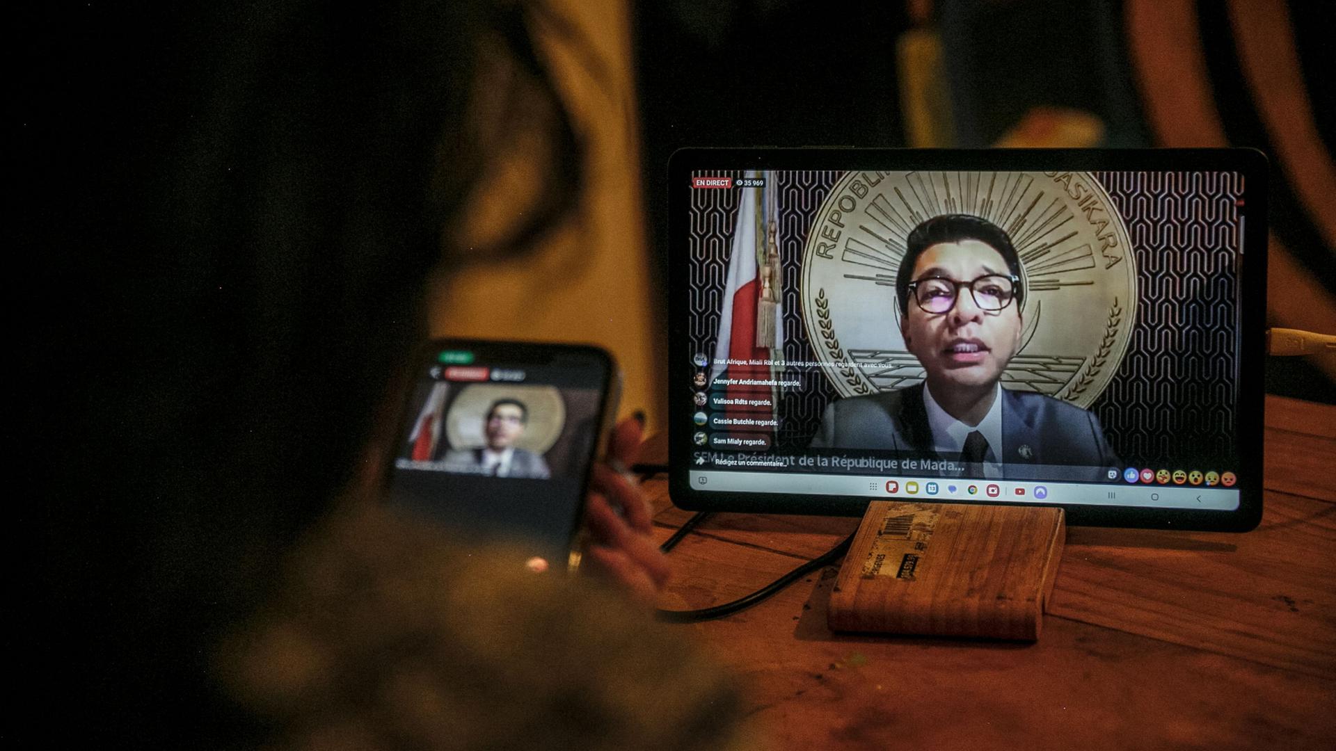 Madagaskars Präsident Rajoelina „an sicheren Ort“ geflüchtet