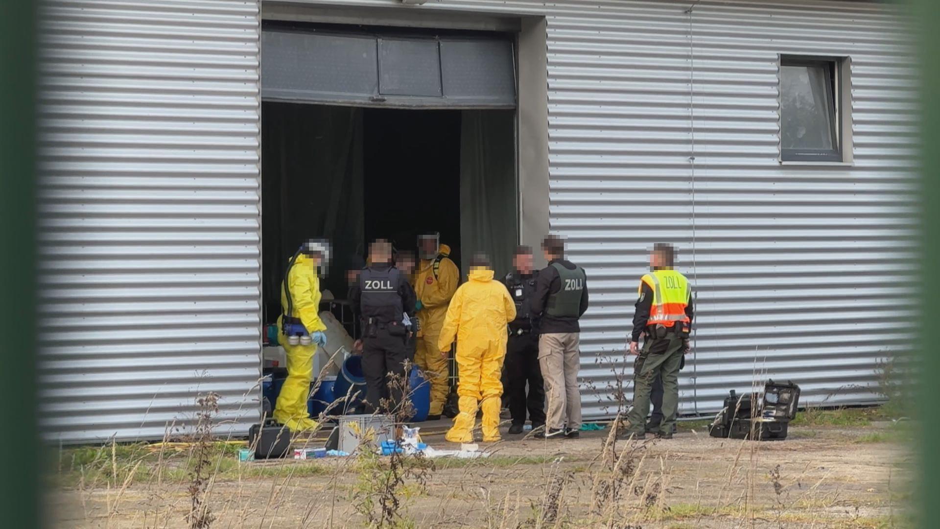 Zwei Festnahmen nach Entdeckung eines Drogenlabors in Brandenburg