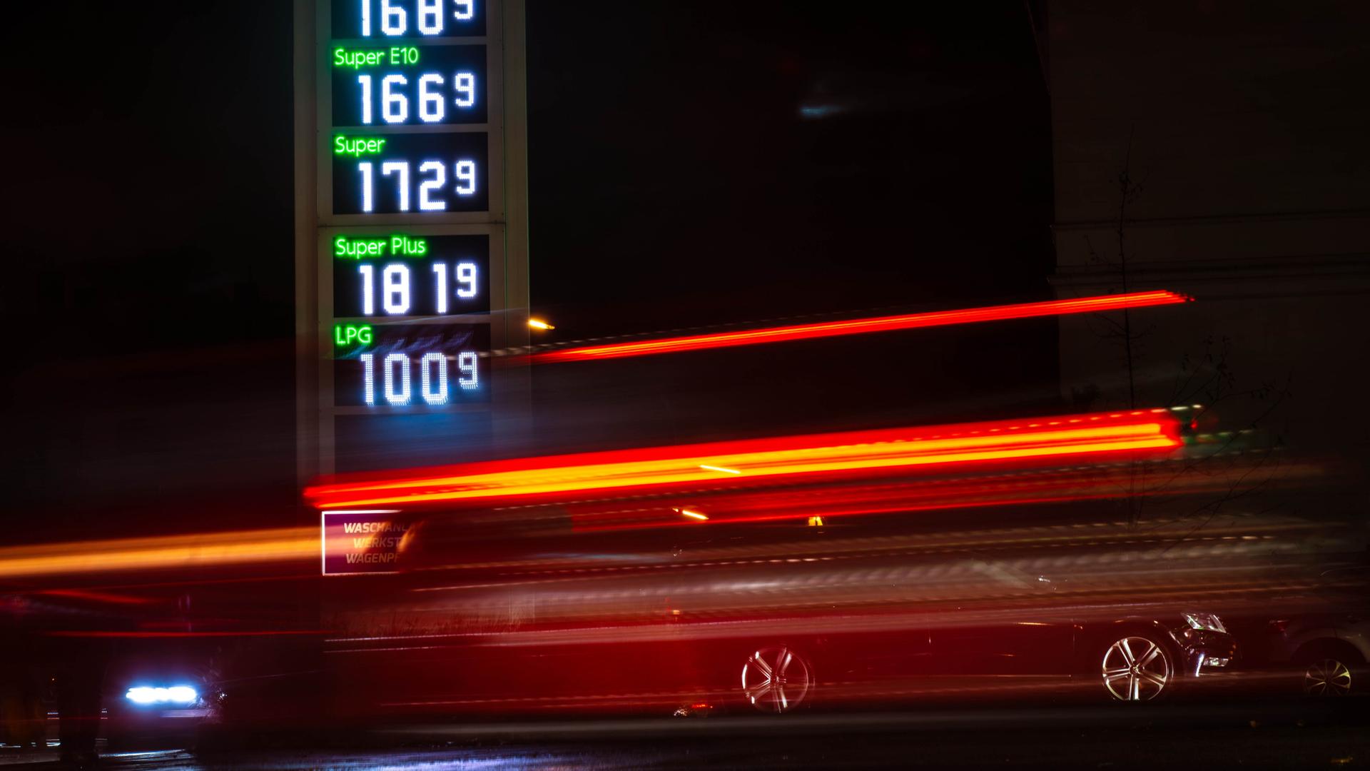 Befürchtete Preissteigerungen beim Tanken und Heizen