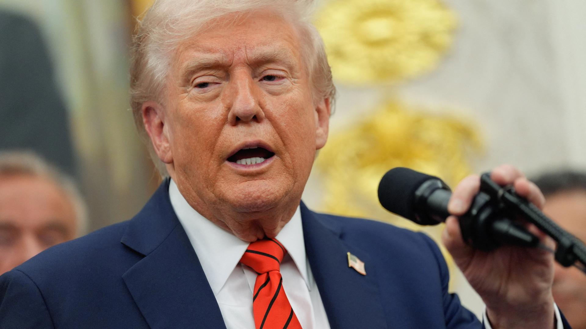 Trump zum Zollstreit: USA wollen China helfen, nicht schaden