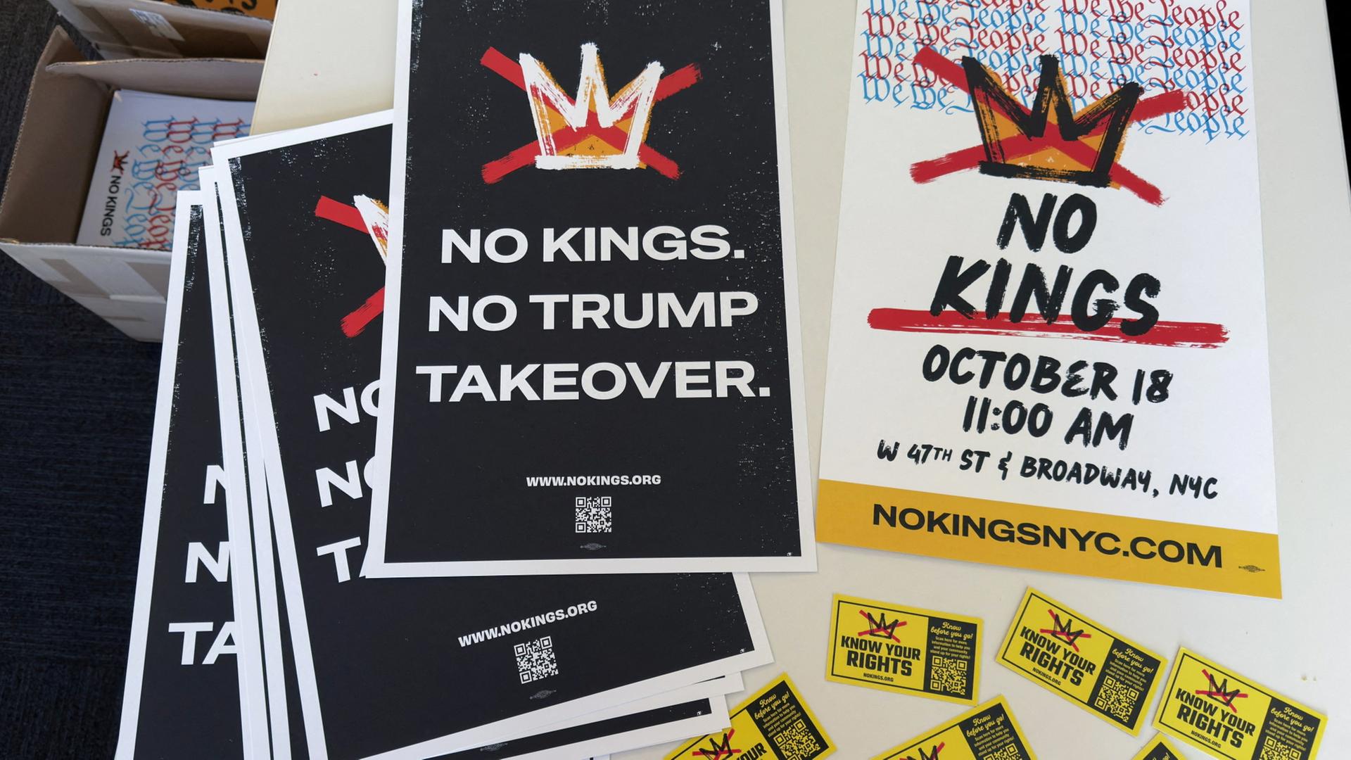 Erneute „No-Kings“-Proteste gegen Trump-Regierung geplant