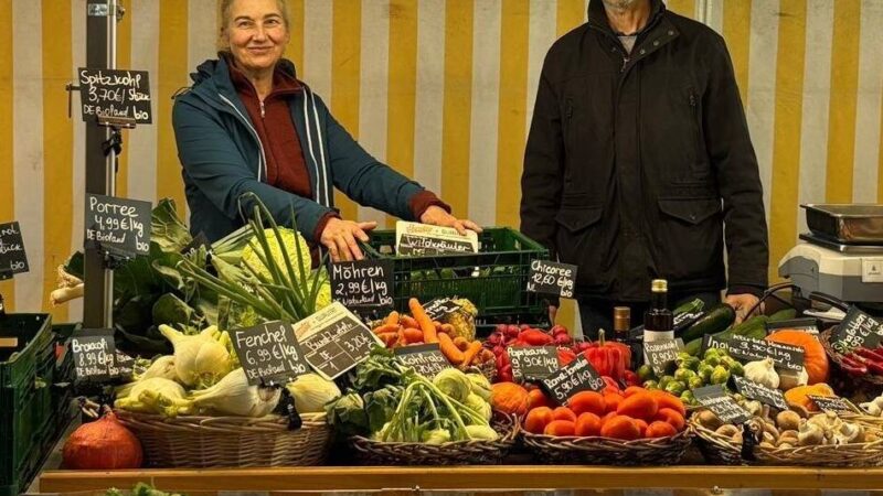 Hildener Nordmarkt: Biofrüchte Hahn neu auf dem Wochenmarkt