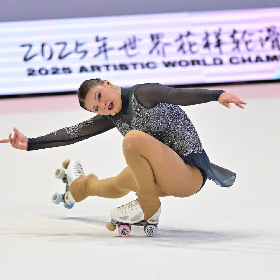 Weltmeisterschaft im Rollkunstlaufen: Tiziana Kaletta krönt starken WM-Auftritt mit Platz 13