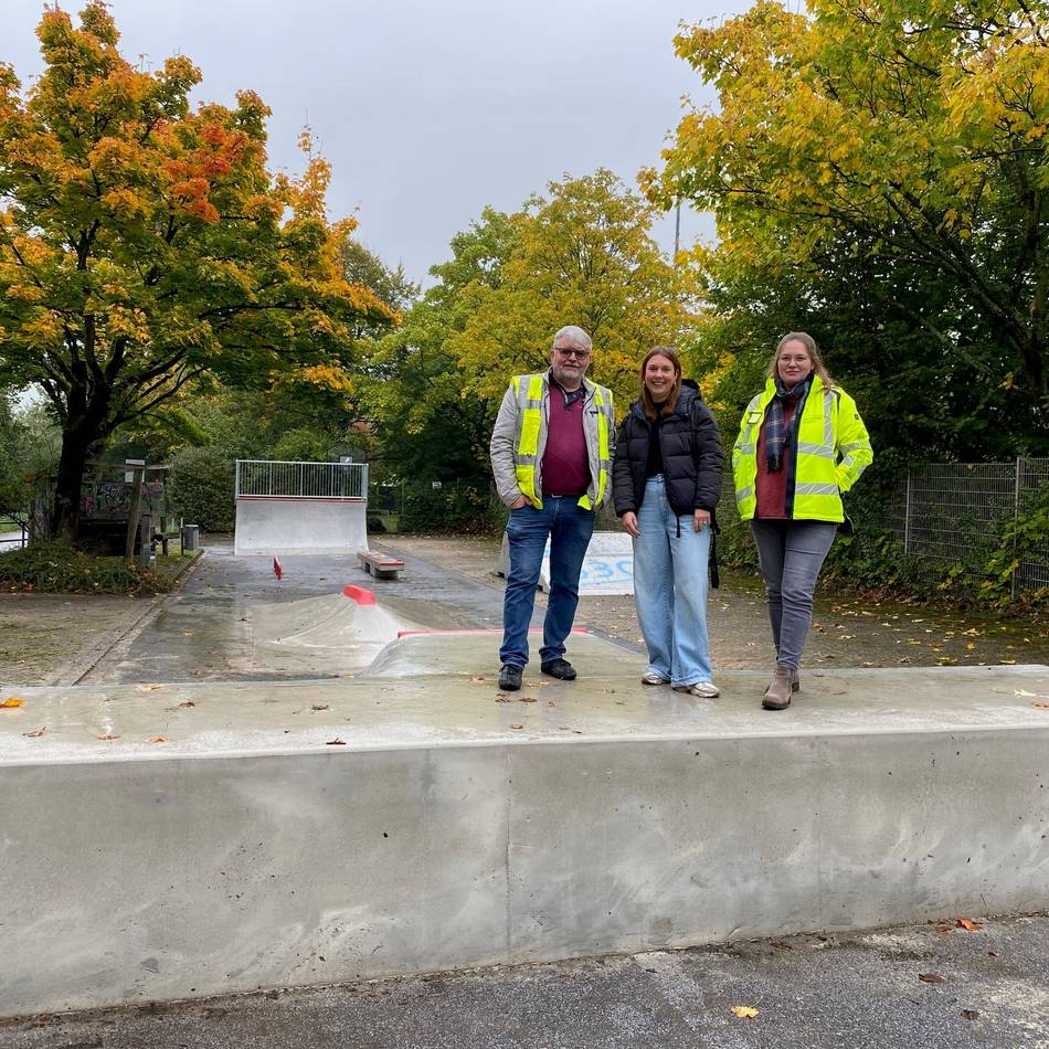 Modernisierung: Skateanlage am Füstingweg fertiggestellt