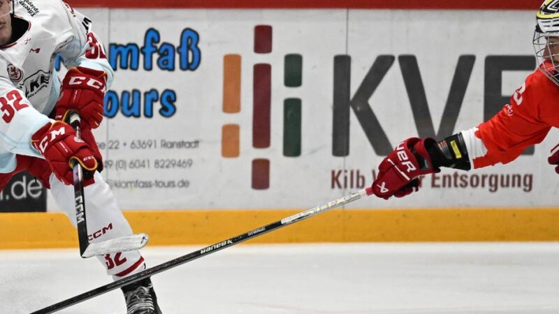 Vierte Niederlage im zehnten Spiel: Rückschlag für die DEG in Bad Nauheim – die Highlights im Video